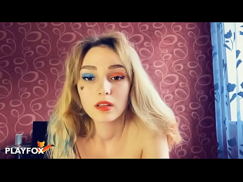 ❤️ 神奇的虛擬現實眼鏡讓我和哈莉奎恩發生性關係 超級色情 在我們